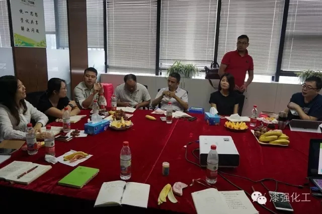 深圳赢想力品牌王老师莅临色虎看片软件化工参观指导